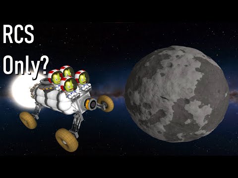 Can You Get To Dres Using ONLY RCS Thrusters In Kerbal Space Program?
