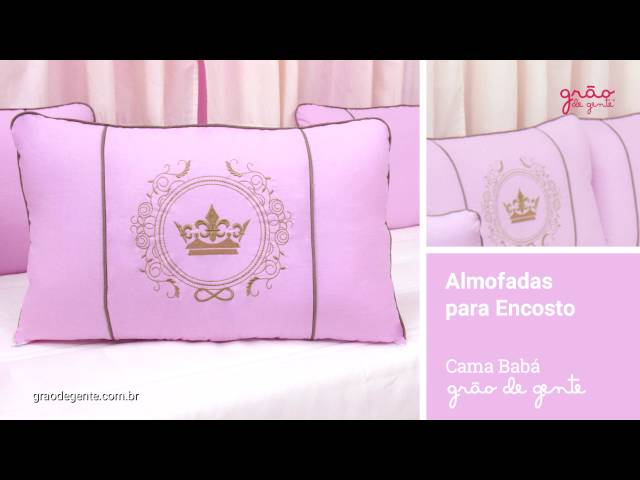 Quarto para Bebê Coroa Brasão Rosa | Ref: 53804