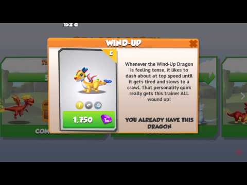 Wind-Up Dragon - Dragon Mania Legends