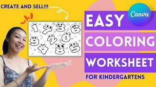Get Creative And Profit - Simple Kids Coloring Page Idea