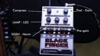 Video thumbnail for ELECTRO-HARMONIX BLACK FINGER on BASS ( sem falação/no talking) by Gravidade Estudio