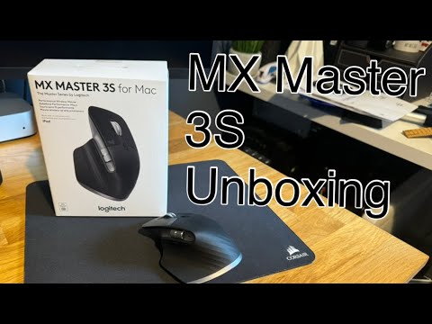 Logitech MX Master 3S (For Mac) Unboxing & Setup