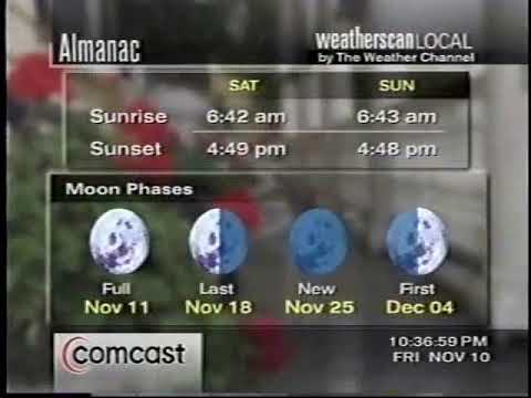 Weatherscan XL Willow Grove, PA #3 (11/10/2000) (twcclassics)