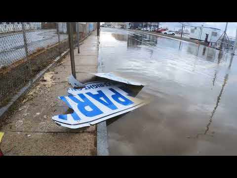 Salisbury Beach Mass Storm January 17, 2022 - 11