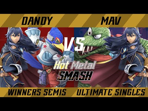 Hot Metal Smash #12 Winners Semis - Dandy (Lucina, Falco) vs. Mav (K. Rool, Lucina) - SSBU