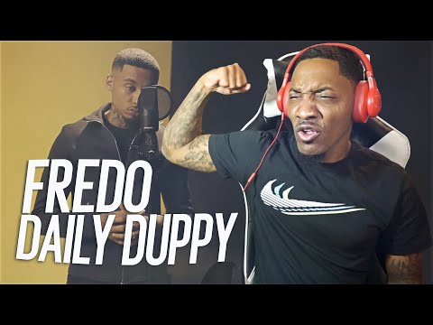 AMERICAN REACTS TO UK RAPPER🇬🇧 - FREDO - Daily Duppy | (REACTION!!!)