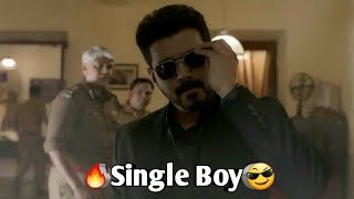 Thalapathy🔥🔥 Single Boy 😎😎 Mass Whatsa