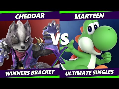 S@X 455 - Cheddar (Wolf) Vs. marteen (Yoshi) Smash Ultimate - SSBU