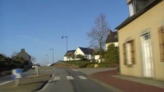 preview picture of video 'Driving On The D785 Rue de Quimper, Pleyben, Brittany, France 16th April 2010'