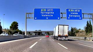 Spanish Motorway POV  So Calm It Feels Unreal