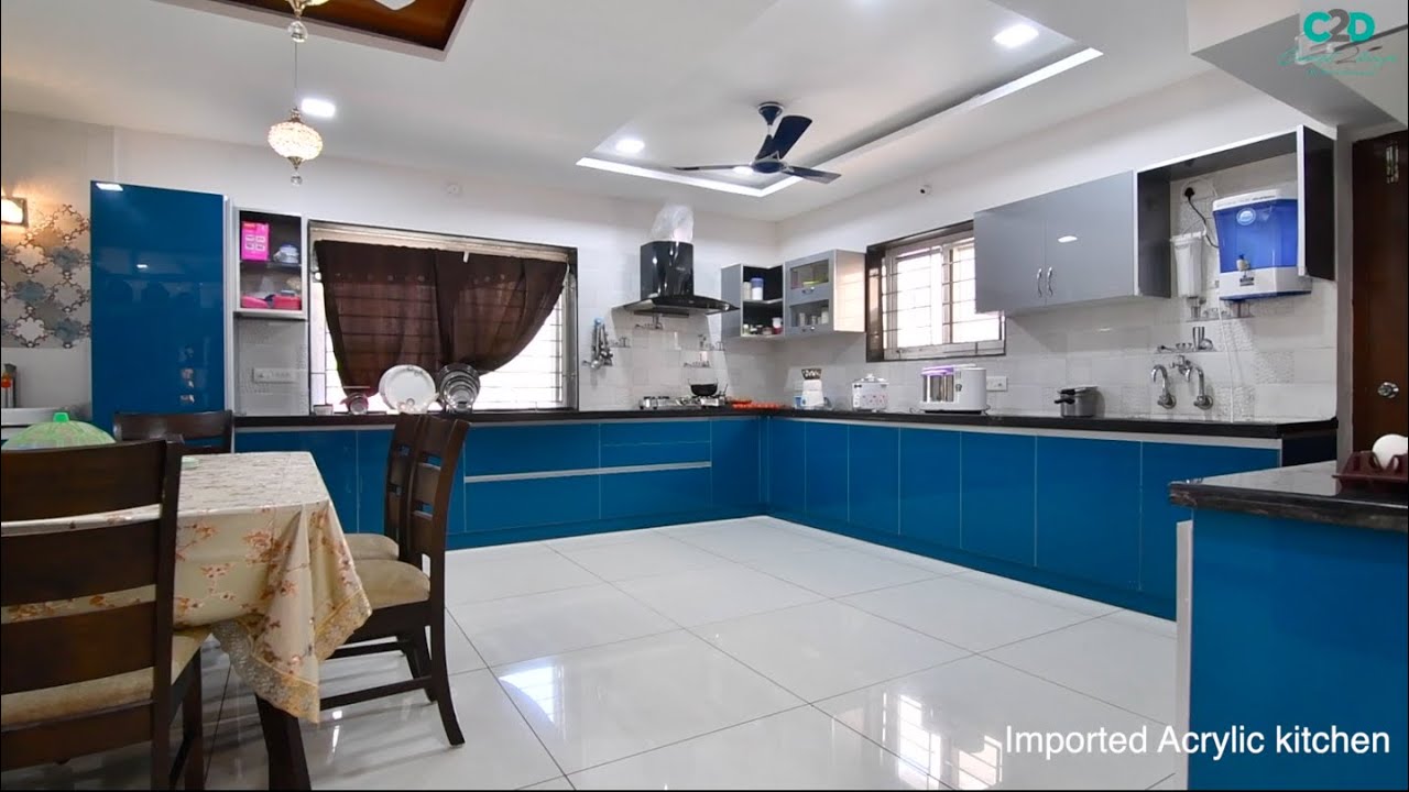 4 BHK Villa Interiors | C2D-Concept2Designs |CPR GoldenPalm Villas ,Tirupathi | Home Tour