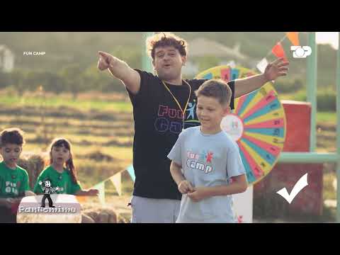 Fëmijët sfidojnë njëri-tjetrin.Gara me pengesa përcaktoi fituesin | FunCamp