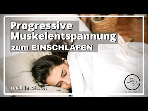 Progressive Muskelentspannung nach Jacobson | Meditation zum Einschlafen [ im Liegen ]
