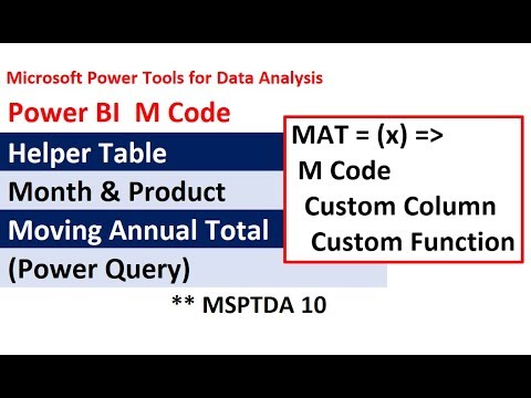 Free Advanced Data Analysis BI Course at YouTube MSPTDA