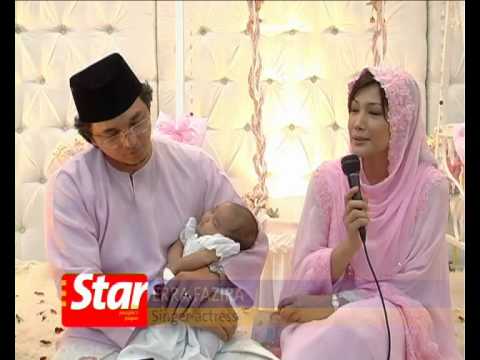 Meet Erra and Engku Emran's first born