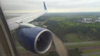 [FLIGHT LANDING] Delta 757-300 - Wet Atlanta Descent and Arrival