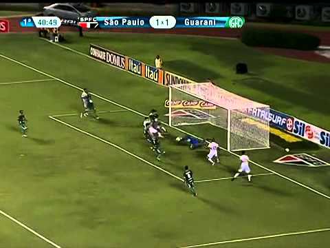 São Paulo 1x1 Guarani, MELHORES MOMENTOS, Paulistão 2012, 02/02/2012
