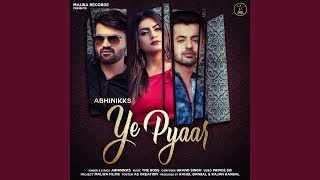 Ye Pyaar song artwork