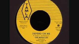 Smokey Robinson & The Miracles  -  Depend On Me