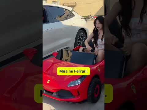 Ven a ver mi Ferrari.🚗