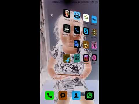 how to change look of redmi mobile phone with colour inversion