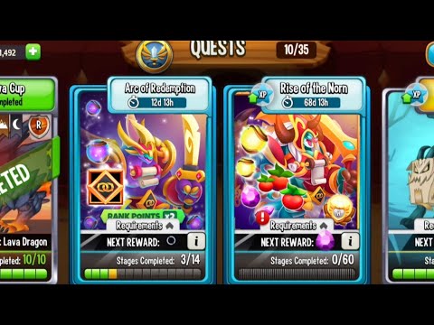 New Redemption Quest & Redemption Norn Quest ! Dragon City