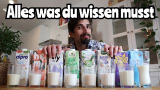 Alle Milchalternativen probiert | vegan, Qualität, Gesundheit, Nachhaltigkeit, Tierwohl
