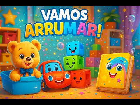Vamos Arrumar e Organizar! 🧺🧸 | Música Infantil Educativa | Cantinhos da Vovó Dora