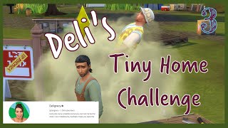 The Sims 4 | Deligracy Tiny Home Challenge | Ep 3 | Raising the Roof!!!