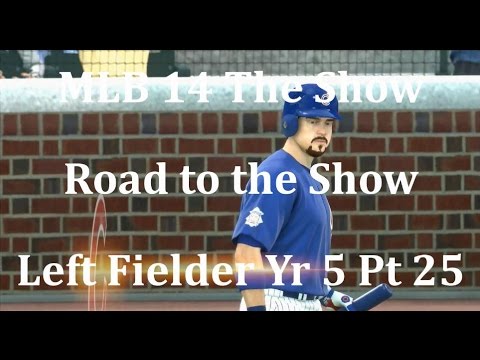 MLB 14 The Show (PS4) Road to the Show Left Fielder Yr 5 - Pt 25