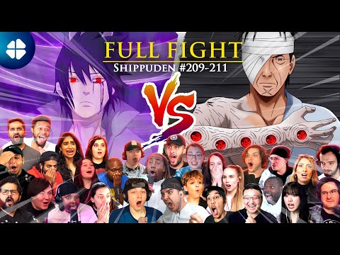 SASUKE vs DANZO 30 People React [Full Fight] 🔥 🇯🇵 Shippuden 209-211 [ナルト 疾風伝] [海外の反応]