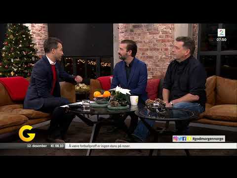 Sean Percival Discussing his Book 'Working with Norwegians' on God Morgen Norge
