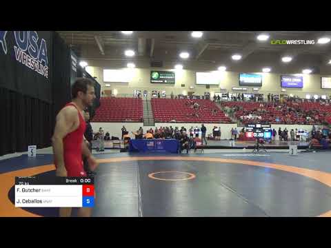 2018 Marine Corps US Open/Masters B Freestyle 70 Quarters - Franz Gutcher (Bake) Vs. Johnny Ceball