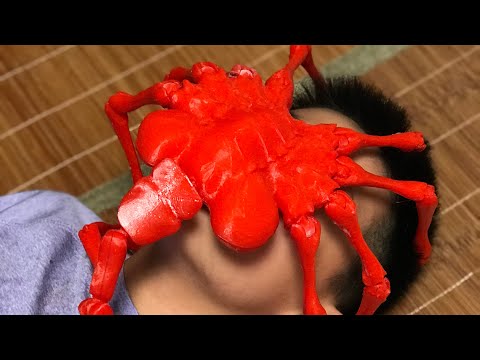 【文程】3D Printed Alien Face Hugger at 11:40