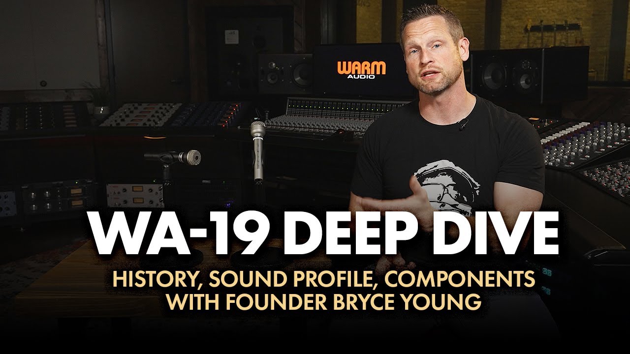 Warm Audio WA-19 Vintage Studio Dynamic - Black (WA19B)