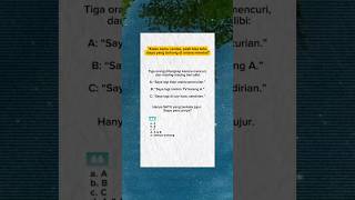 Download lagu Siapa yang Berbohong? Tes IQ Kebohongan #tesiq #tebaktebakanlogika #shorts mp3 Download lagu Siapa yang Berbohong? Tes IQ Kebohongan #tesiq #tebaktebakanlogika #shorts mp3
