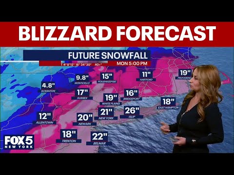 NYC blizzard 5PM update: Dangerous to impossible travel expected
