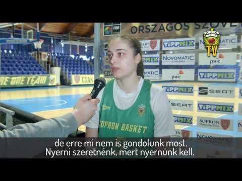 2018.04.10. Sopron Basket - CMB CARGO UNI GYŐR, beharangozó
