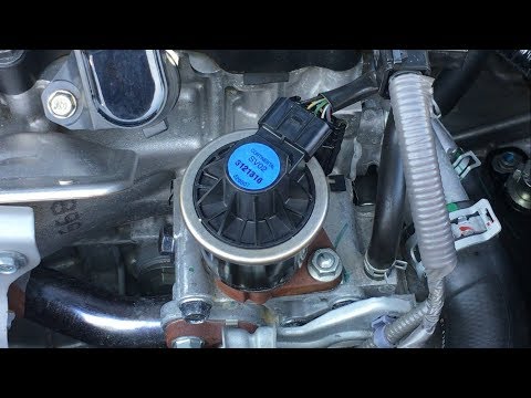 Honda EGR Valve Cleaning DIY