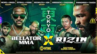 When Bellator Took On Rizin! | Horiguchi, AJ McKee & MORE! | Bellator MMA vs. Rizin - One Hour Event