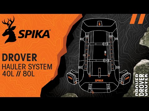 Drover // 40L & 80L Hauler-System - Table Talk with Nathan From Spika