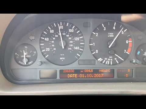 2001 BMW e38 740iL m62b44 100-200kmh test mocy