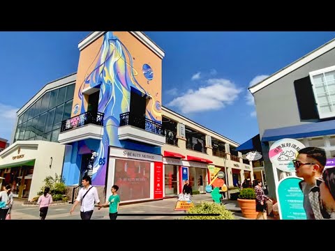 Inside Outlet Plaza Shanghai: revelando delícias de varejo e compras de luxo (passeio a pé 4k)