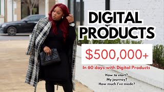 How to Start Selling Digital Products for Beginners | My Journey + How Much $$ I Made My First Month