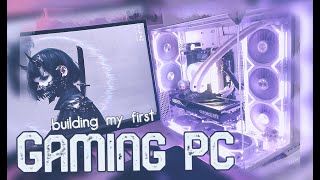 First PC Build // Lian Li O11 Vision Compact Case // RTX 4060 Ti