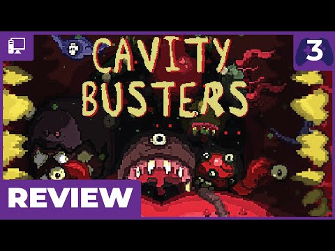 I Finally Found A Game Weirder Than Binding of Isaac - Cavity Busters Review