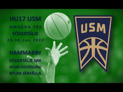 KFUM Järfälla Basket U17 vs. Hammarby Basket U17 USM omg 3 Highlights 2022-01-30 Södertälje