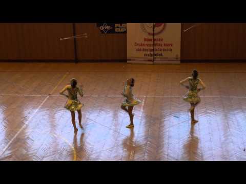 2015 11.4.Těšany kvalif.Tan.stud.LB Kadet baton TRIO Majolenky 1.místo