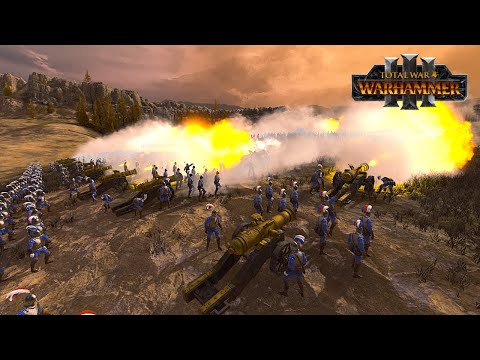 Bretonnia vs Nurgle - Guns of Bretonnia 4 Mod | Total War WARHAMMER3 Thrones of Decay | 4K