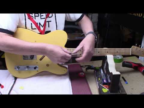 This Telecaster Frets Out. We Fix. TELE Setup EP221